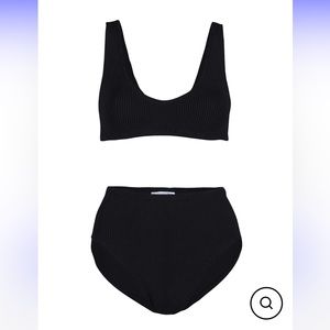 Youswim Eva High Waist Swimsuit in Black
